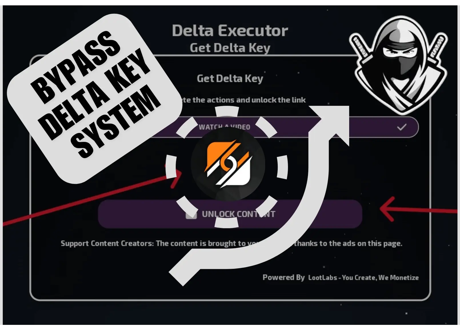 How to Bypass Delta Executor Key Ad Process-Latest Technique