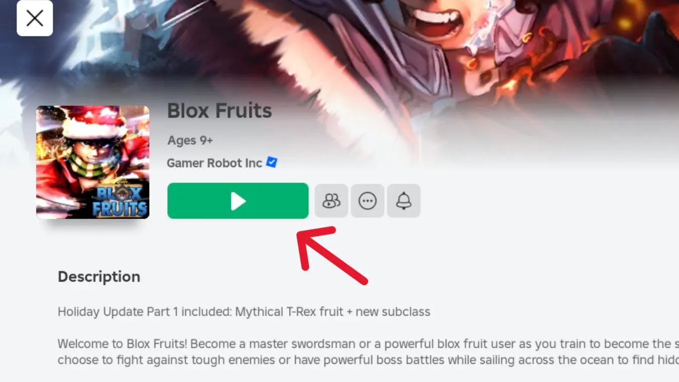 CLICK ON PLAY BUTTON ROBLOX
