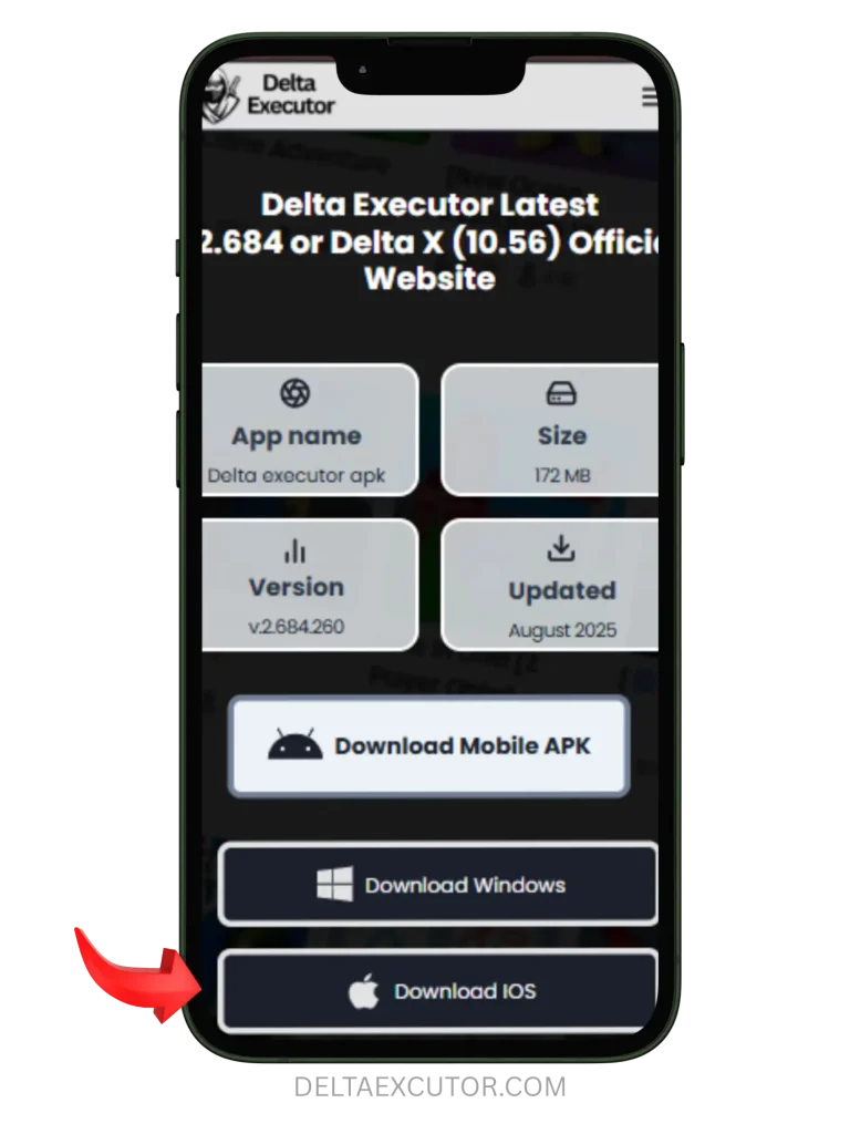 Download Delta Executor for iOS --1