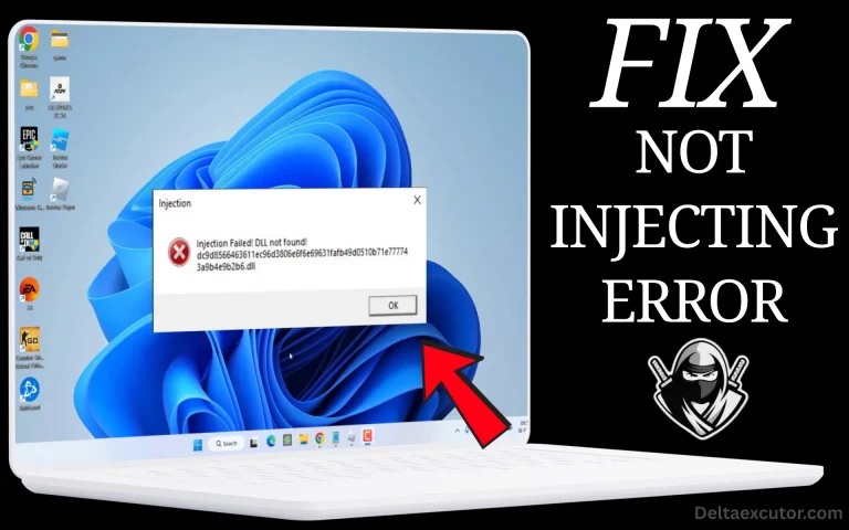 fix Delta executor “Not injecting error” complete guide